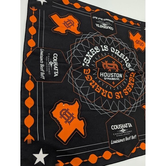Houston Dynamo Soccer FC Texas is Orange Towel Cooling Utility Bundle of 4 - Picture 8 of 10